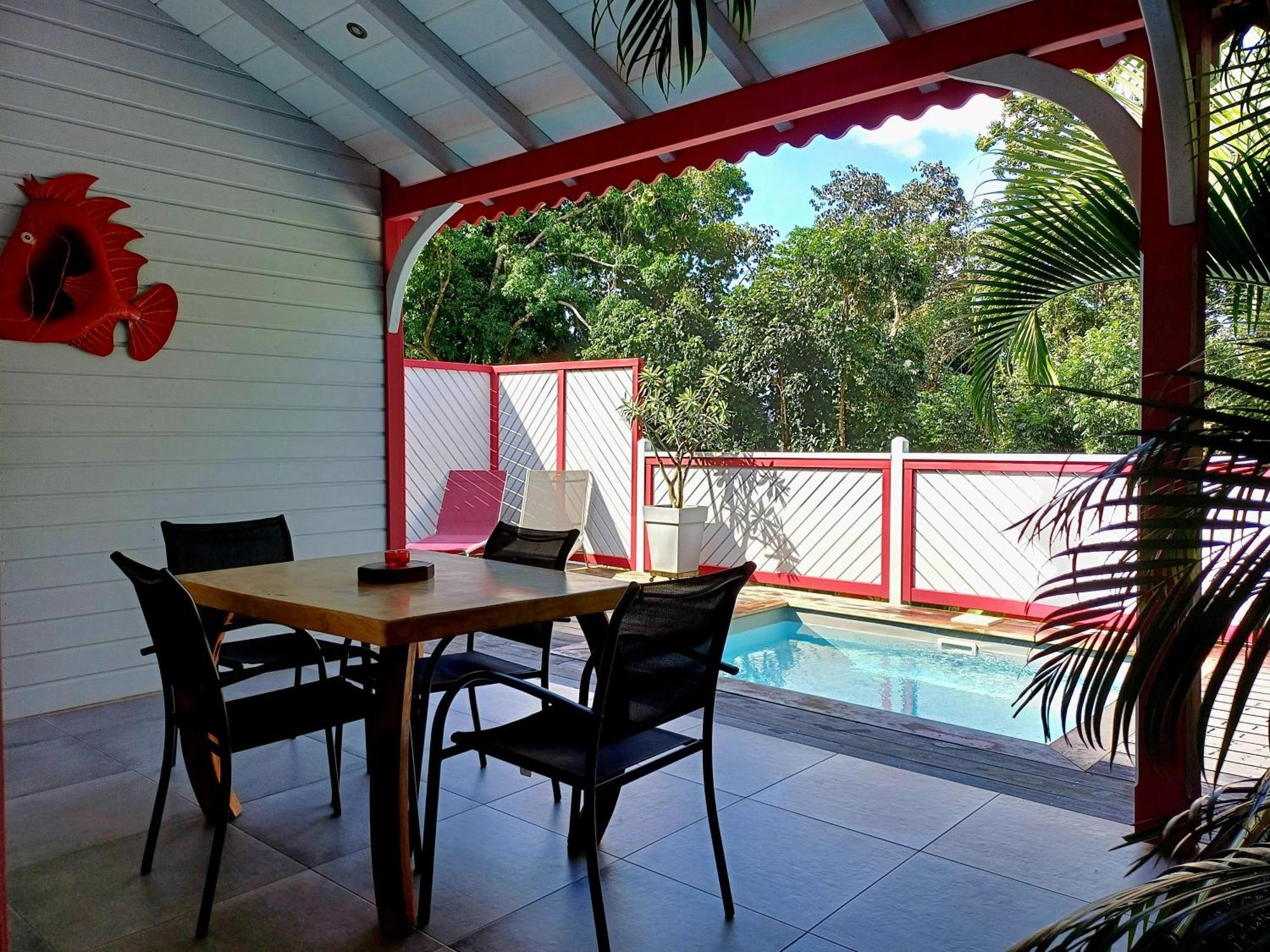 Caraibes Cottage Grenat Piscine Privee 900M De Grande Anse Десе Екстер'єр фото
